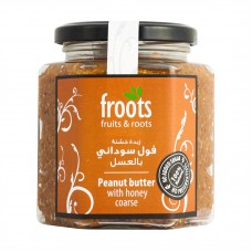 froots Coarse Peanut Butter with Honey (No-Added-Sugar) 420g 