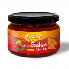 Amaizin Organic GF Hot Salsa Chip Dip 260g 