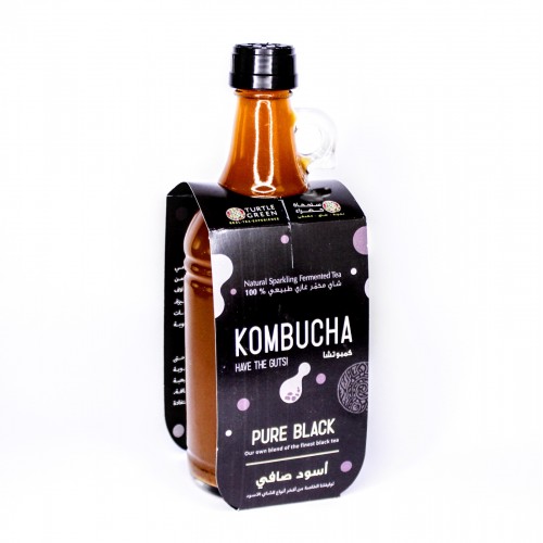 Turtle Green Pure Black Kombucha 250ml 