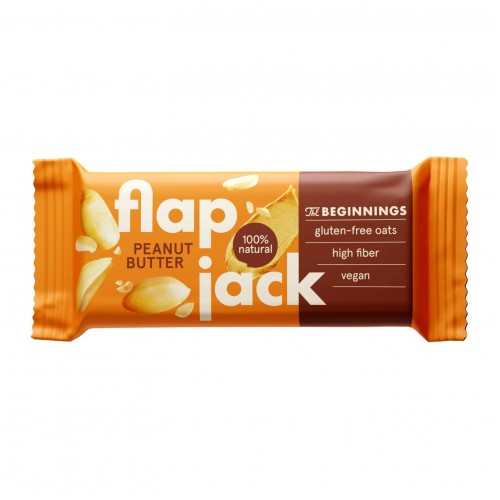 THE BEGINNINGS GF Peanut-Butter Flap Jack Bar 60g 