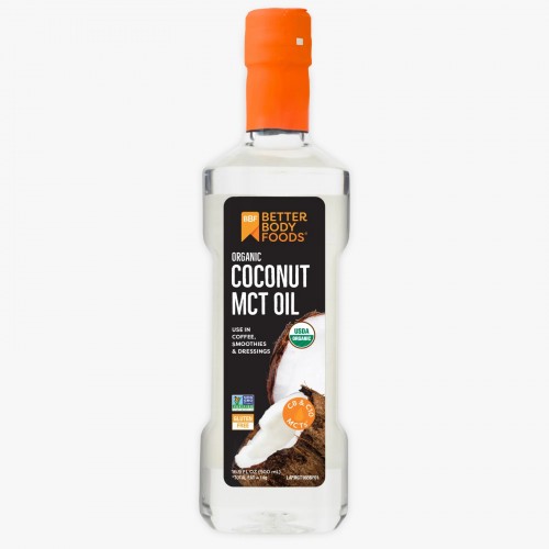 BETTER BODY FOODS Organic Coconut MCT Oil 500ml