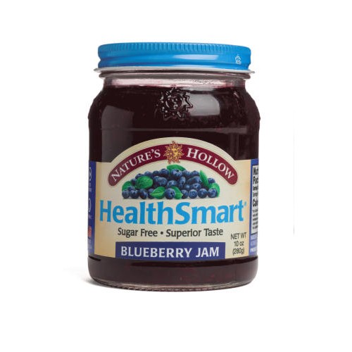 NATURES HOLLOW Sugar-Free Blueberry  Jam 280g 