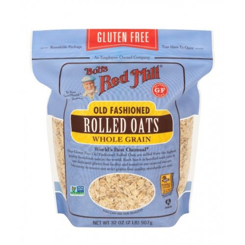 Bobs Red Mill GF Old Fashioned Rolled Oats 907g