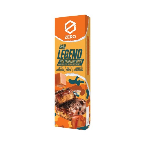 Evolve Nutrition Zero Bar Legend Stuffed with Caramel Crisp 70g