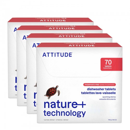 ATTITUDE Dishwasher Tablets (70 Tablets) 