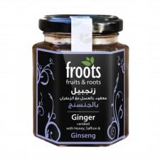 froots Ginger Candied with Honey, Saffron & Ginseng 230g
