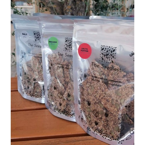 the Seediest Oregano Baked Crackers 70g