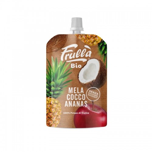 Frutta Organic Apple Coconut & Pineapple Puree 100g 