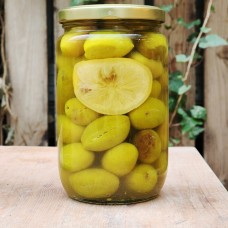 Yanboot Baladi Jumbo Green Olives 700g  