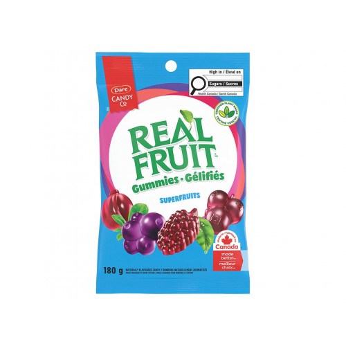 Dare Real-Fruit Super-Fruit Gummies 180g 