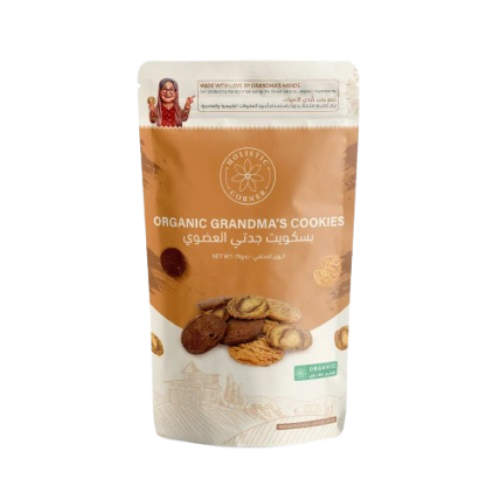 HOLISTIC CORNER Organic Grandma's Cookies 75g