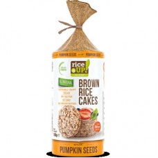 rice UP Brown Rice Cakes with Pumpkin Seeds 120g