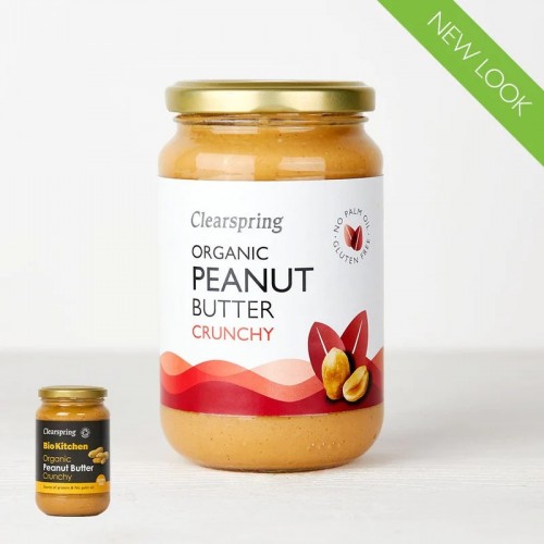 Clearspring Organic Peanut Butter (Crunchy) 350g