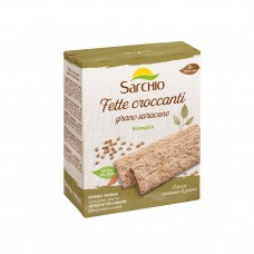 Sarchio Organic GF Buckwheat Crispbread 120g 