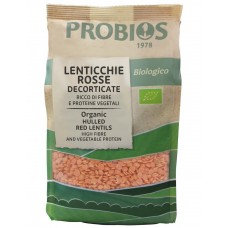 PROBIOS Organic Hulled Red Lentils 400g 