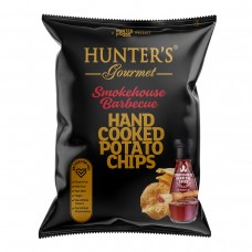 HUNTER FOODS GF Hand Cooked Potato Chips with Smoke-House BBQ 125g