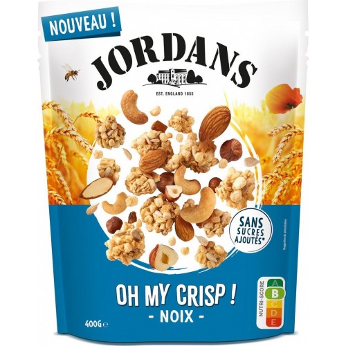JORDANS Granola with Nuts 400g  (No-Added-Sugar) 