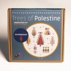FOLKGLORY Trees of Palestine Embroidery Tatreez kit