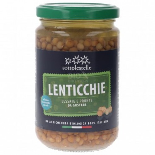 sottolestelle Boiled Green Lentils 300g 