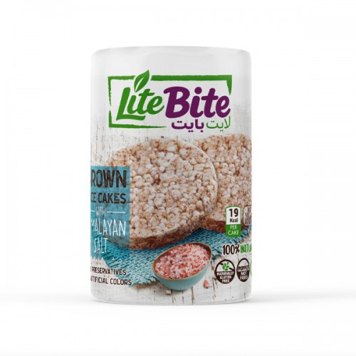 Lite Bite GF Brown Rice Cakes with Himalayan Salt 100g 