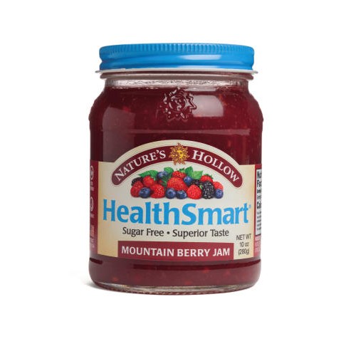 NATURES HOLLOW Sugar-Free Mountain Berry Jam 280g 