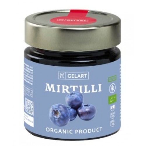 GELART  ORGANIC  BLUEBERRIES JAM 300g