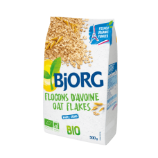 BIORG Organic Whole Oat Flakes 500g 