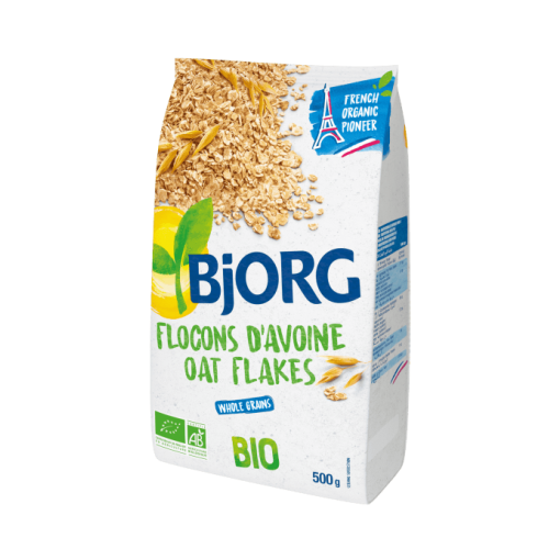 BIORG Organic Whole Oat Flakes 500g 