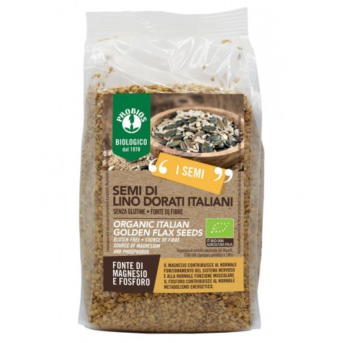 PROBIOS Organic Golden Flax Seeds 500g