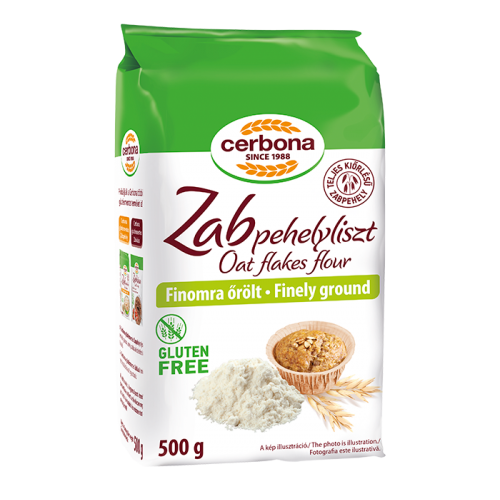 Cerbona GF Fine Oat Flour 500g 