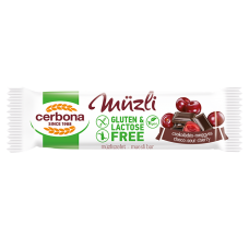 Cerbona GF Muesli Bar with Chocolate & Sour Cherry 35g  