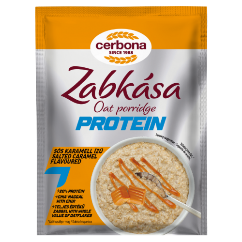 Cerbona Protein Oat Porridge with Salted Caramel 60g 