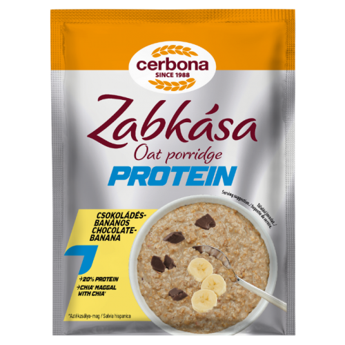 Cerbona Protein Oat Porridge with Chocolate Banana 60g 