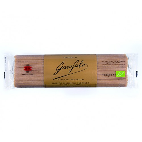 garofal Organic Whole Wheat Spaghetti 500g 