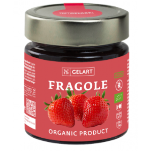 GELART  ORGANIC STRAWBERRIES JAM 300g
