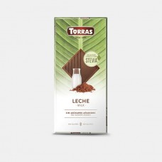 Torras Milk Chocolate Sweetened with Erythritol and Stevia 100g 