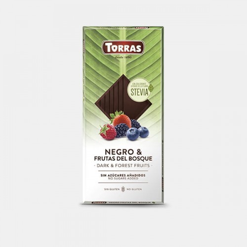 Torras  Dark Chocolate with Forest Fruits 125g 
