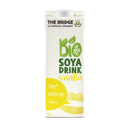 The Bridge Org GF  Soya Vanilla Drink 1L